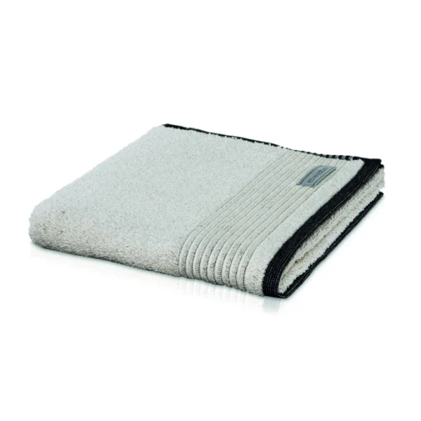 Großhandel ? Möve Eden Melange Duschtuch – 80×150 Cm – Nature/black ? 1