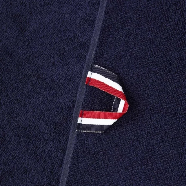 Rabatt ? Lacoste L CASUAL Bio-Duschtuch – 70×140 Cm – Marine ? 4