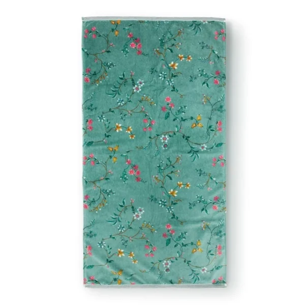 Bestpreis ? Pip Studio Les Fleurs Duschtuch – 70×140 Cm – Green ⌛ 1