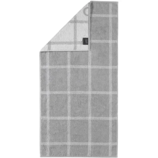 Auslauf ? Cawö CAWÖ Grafik Duschtuch – 80×150 Cm – Platin ⭐ 1