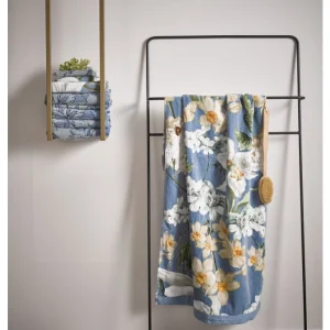 Bestpreis ✔️ ESSENZA HOME Essenza Rosalee Duschtuch – 70×140 Cm – Blue ❤️ 6