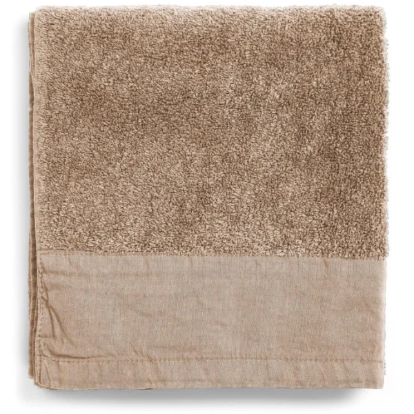 Großhandel ? Marc O’Polo Linan Duschtuch – 70×140 Cm – Warm Sand ? 1