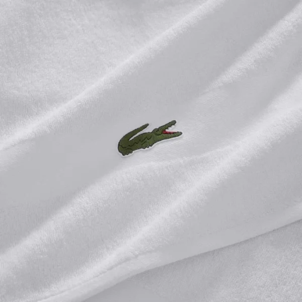 Am billigsten ✨ Lacoste L CASUAL Bio-Duschtuch – 70×140 Cm – Blanc ? 3