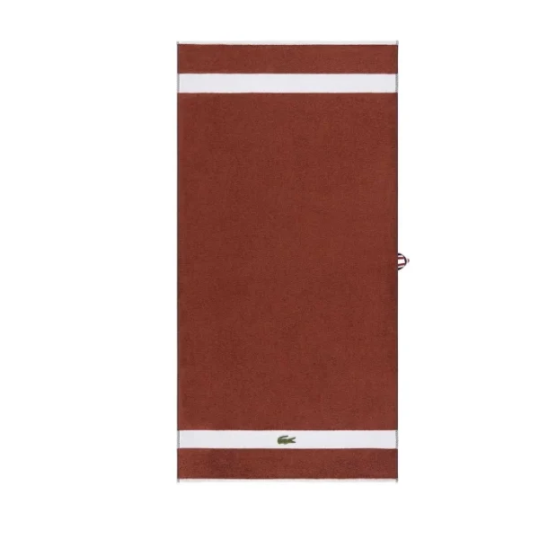 Besorgen ⭐ Lacoste L CASUAL Bio-Duschtuch – 70×140 Cm – Terre Batue ✨ 1