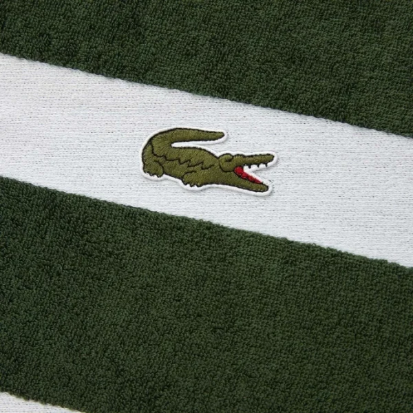 Am billigsten ? Lacoste L CASUAL Bio-Duschtuch – 70×140 Cm – Vert ❤️ 3