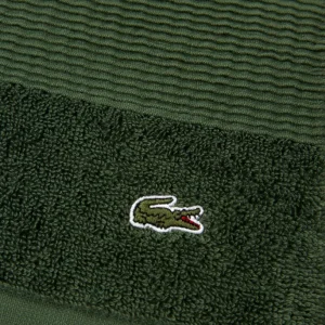Bestpreis ? Lacoste LECROCO Bio-Duschtuch – 70×140 Cm – Vert ? 13