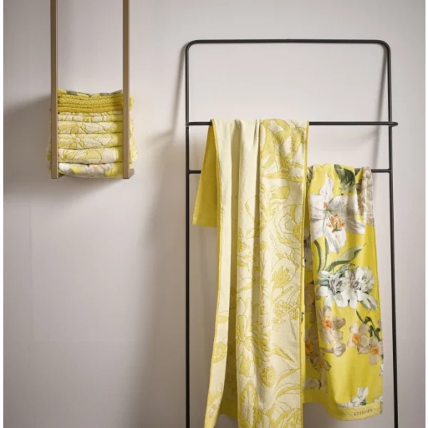 Bester Verkauf ? ESSENZA HOME Essenza Malou Duschtuch – 70×140 Cm – Yellow ? 3