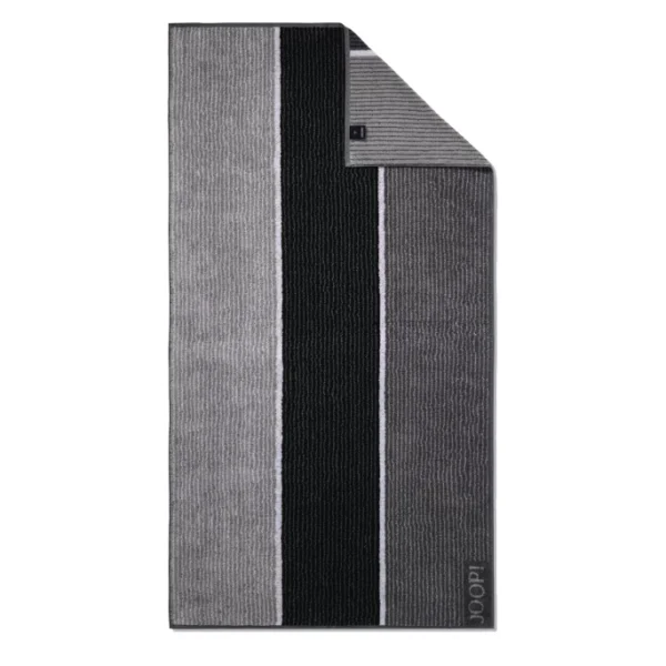 Bestes Angebot ? JOOP! Signature Lines Duschtuch – 80×150 Cm – Schwarz ✨ 1