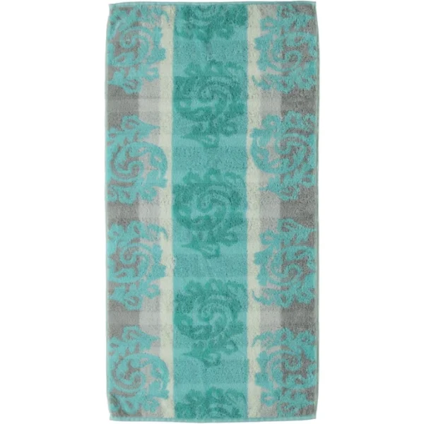 Billig ? Cawö Noblesse Cashmere Jacquard-Duschtuch – 70×140 Cm – Mint ? 1