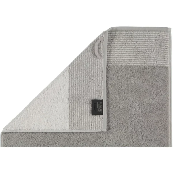Bestes Angebot ? Cawö Two-Tone Duschtuch – 80×150 Cm – Platin ? 3