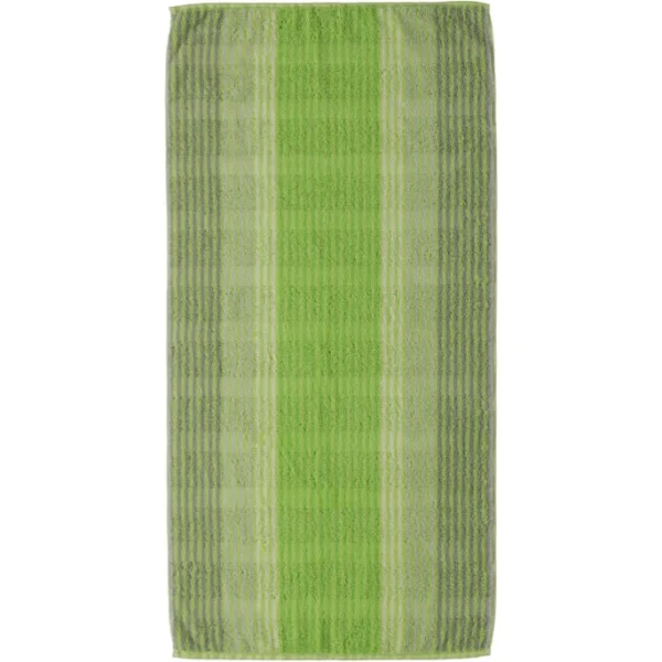 Am billigsten ? Cawö Noblesse Cashmere Streifen-Duschtuch – 70×140 Cm – Kiwi ⭐ 1