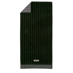 Blitzangebot ? Möve GENTLEMAN Nadelstreifen Mit Fischgrat-Bordüre Duschtuch – 80×150 Cm – Black-stone ? 8