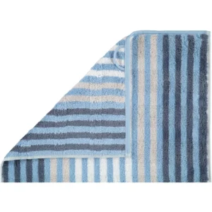 Am billigsten ? Cawö Noblesse Seasons Stripes Duschtuch – 80×150 Cm – Sky ? 7