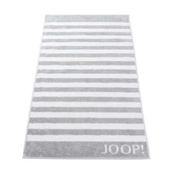 Am billigsten ? JOOP! Classic Stripes Duschtuch – 80×150 Cm – Silber ? 1