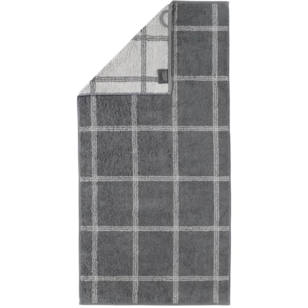 Beste Bewertungen von ? Cawö CAWÖ Grafik Duschtuch – 80×150 Cm – Schiefer ? 1