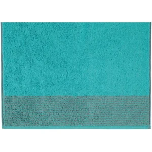 Besorgen ✔️ Cawö Two-Tone Duschtuch – 80×150 Cm – Türkis ? 10