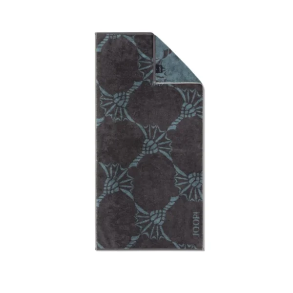 Großhandel ? JOOP! Joop Infinity Cornflower Zoom Duschtuch – 80×150 Cm – Graphite ? 1