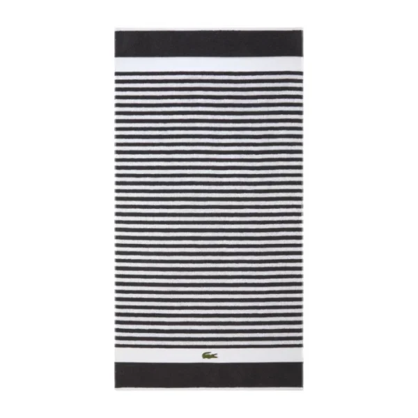 Budget ? Lacoste FRIENDLY Duschtuch – 70×140 Cm – Bitume ⌛ 1