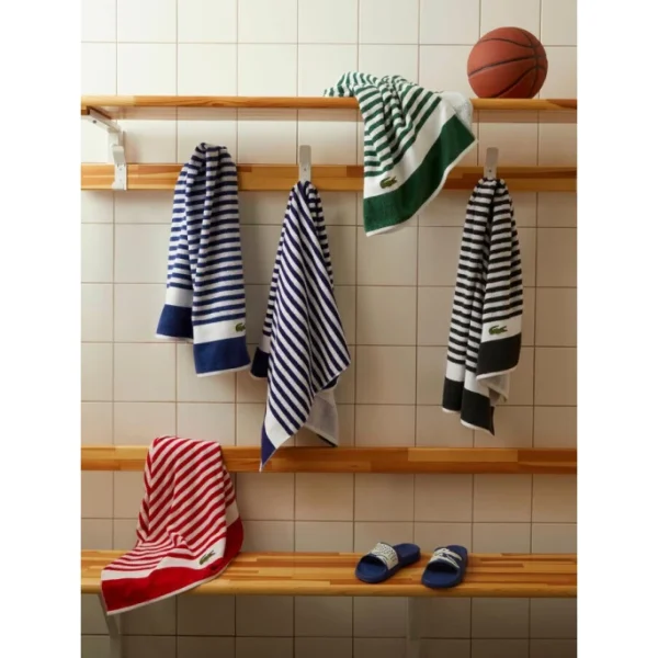 Budget ? Lacoste FRIENDLY Duschtuch – 70×140 Cm – Bitume ⌛ 4