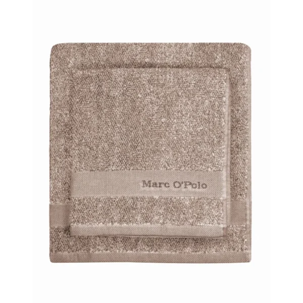 Brandneu ? Marc O’Polo Melange Duschtuch – 70×140 Cm – Beige/ Clay ? 1