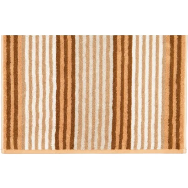 Am billigsten ? Cawö Delight Streifen Duschtuch – 70×140 Cm – Caramel ? 4