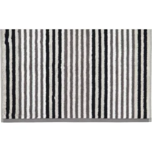Brandneu ? Cawö Delight Streifen Duschtuch – 70×140 Cm – Platin ? 10
