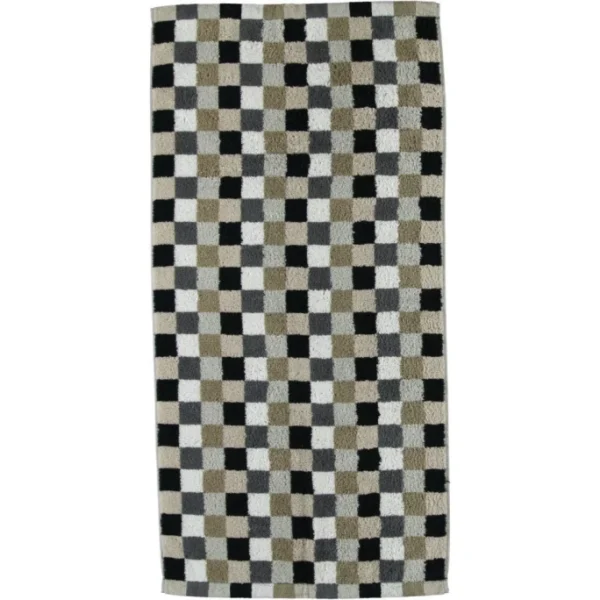 Auslauf ? Cawö CAWÖ Lifestyle Cube Duschtuch – 70×140 Cm – Kiesel ? 1