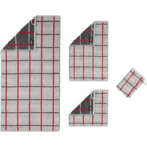 Bester Verkauf ❤️ Cawö Noblesse Square Duschtuch – 80×150 Cm – Platin ? 7