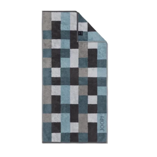 Neu ? JOOP! Joop Infinity Mosaic Duschtuch – 80×150 Cm – Graphite ⭐ 1