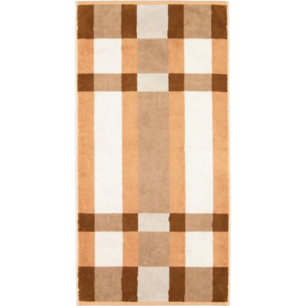 Bester Verkauf ? Cawö Delight Karo Duschtuch – 70×140 Cm – Caramel ? 1