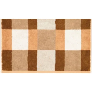 Bester Verkauf ? Cawö Delight Karo Duschtuch – 70×140 Cm – Caramel ? 10