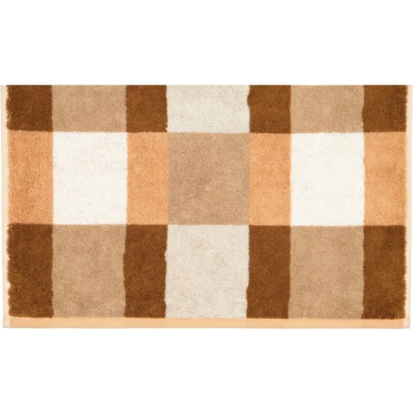 Bester Verkauf ? Cawö Delight Karo Duschtuch – 70×140 Cm – Caramel ? 4