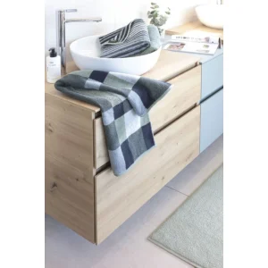 Besorgen ? Cawö Delight Karo Duschtuch – 70×140 Cm – Fjord ✨ 12