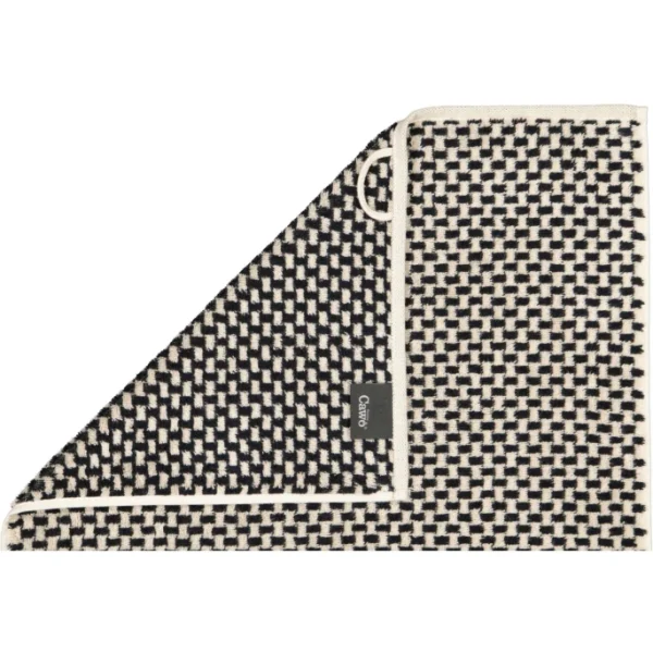 Großhandel ? Cawö Natural Allover Duschtuch – 80×150 Cm – Natur-schwarz ? 3