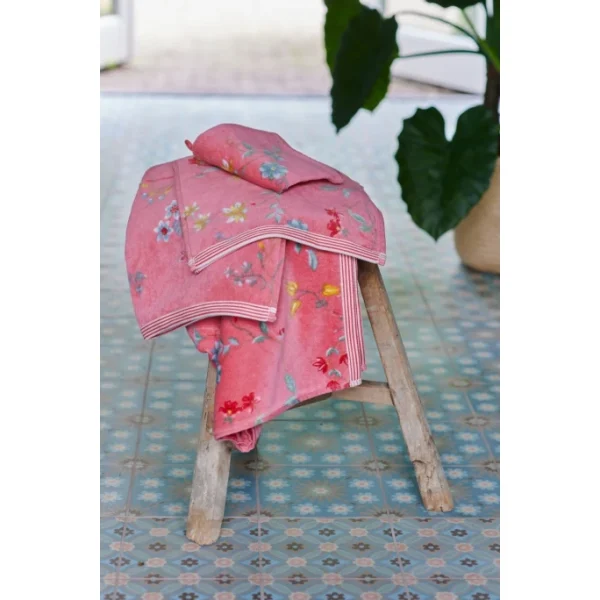 Blitzangebot ? PIP Studio LES FLEURS Duschtuch – 70×140 Cm – Pink ? 3