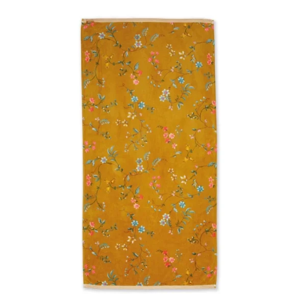 Am billigsten ? PIP Studio LES FLEURS Duschtuch – 70×140 Cm – Yellow ? 1