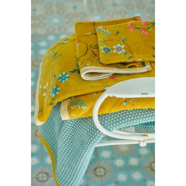 Am billigsten ? PIP Studio LES FLEURS Duschtuch – 70×140 Cm – Yellow ? 3