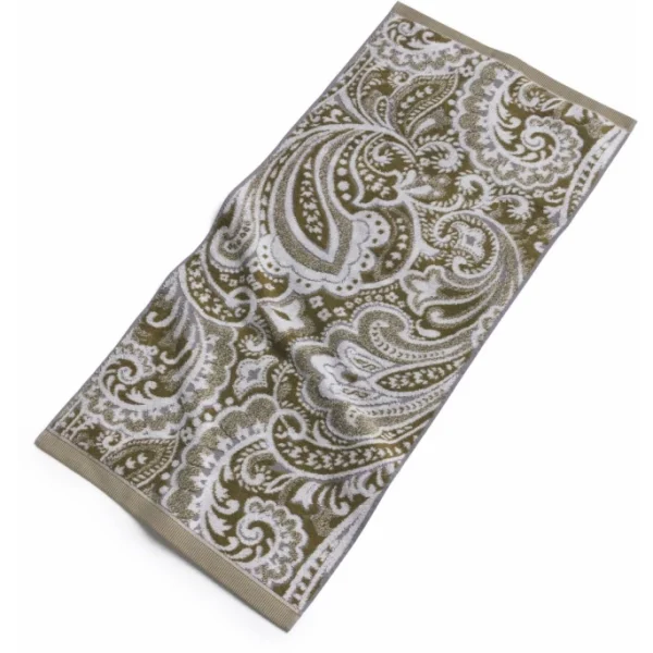 Aktion ? Möve Ethno Allover Duschtuch – 80×150 Cm – Olive ✨ 3