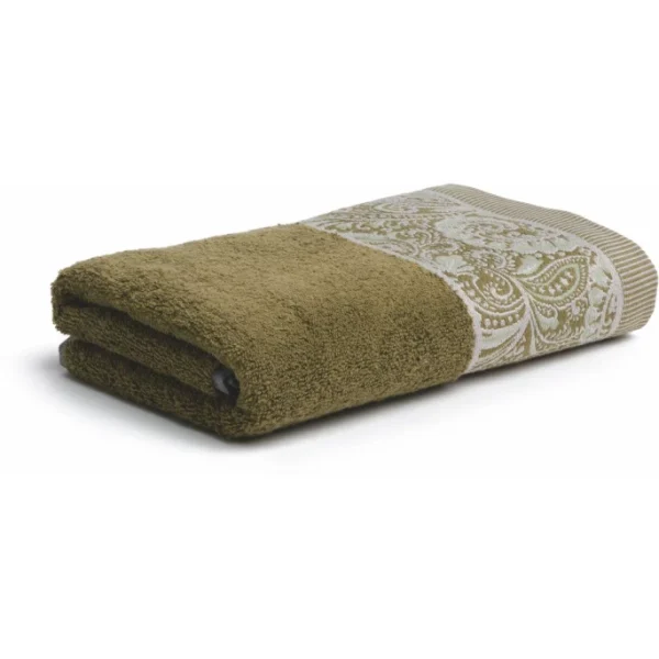 Angebote ? Möve Ethno Doubleface Duschtuch – 80×150 Cm – Olive ? 1